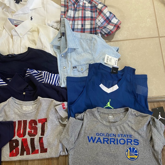 Boys Bundle of shirts size 10/12 size MED - Picture 6 of 12